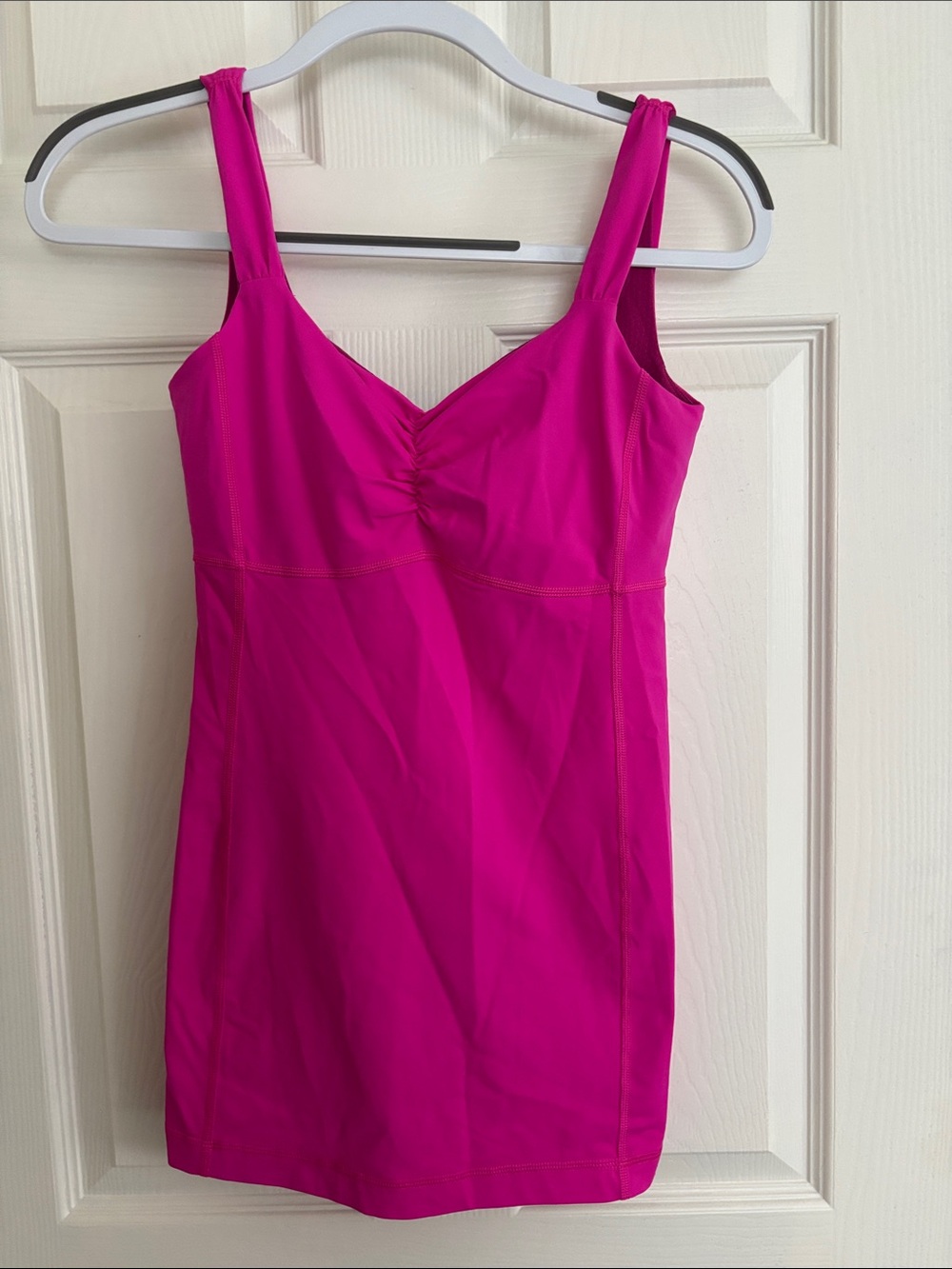 lululemon Aria bright pink tank top